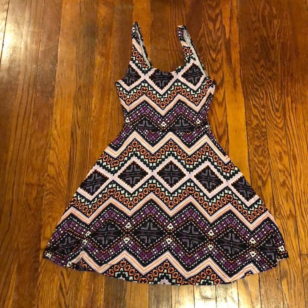 Express Aztec print dress